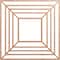 Ekena Millwork Raven Wood Fretwork Pierced Ceiling Medallion, Cherry, 32"OD x 11 3/4"ID x 3/8"T CMWP32X32X0375RACH - alternate 1